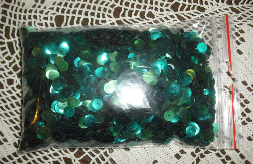 Balení ZELENÉ našívací FLITRY 95 g, oboustranné