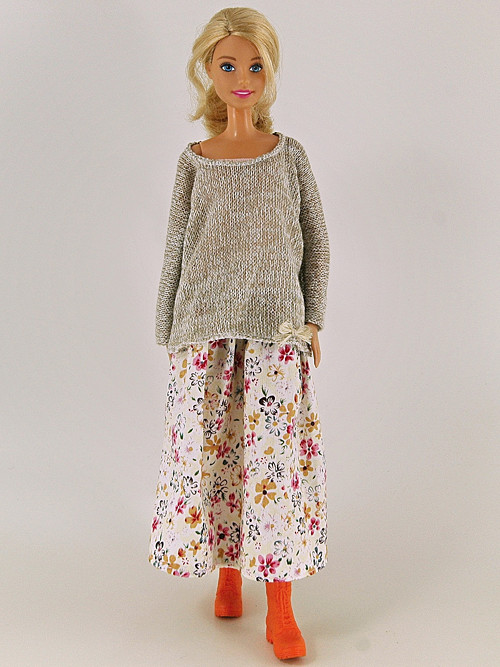 Barbie - Svetr přírodní — foto 1