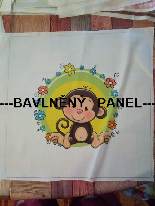 Bavlněný panel 35 x 35 cm — foto 1