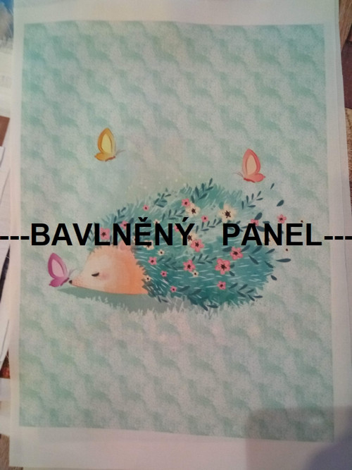 Bavlněný panel 22 x 30 cm — foto 1
