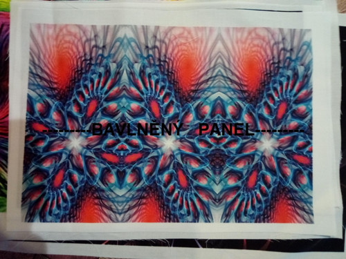 Bavlněný panel 18 x 27 cm — foto 1