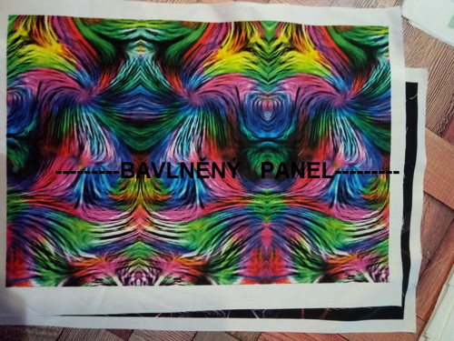 Bavlněný panel 23 x 34 cm — foto 1
