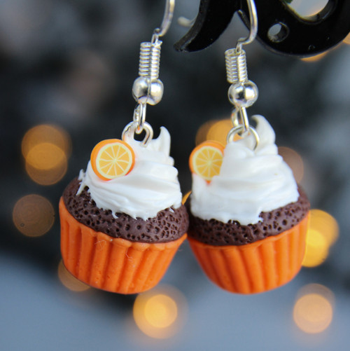Pomerančové cupcakes II