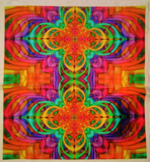 Bavlněná látka - panel 35 x 35 cm — foto 1