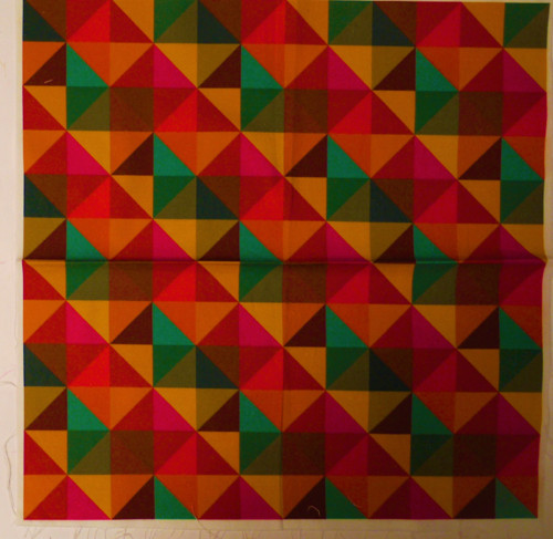 Bavlněná látka - panel 35 x 35 cm — foto 1