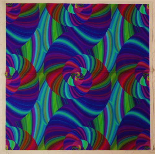 Bavlněná látka - panel 35 x 35 cm — foto 1