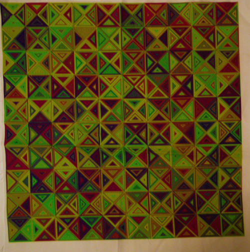 Bavlněná látka - panel 35 x 35 cm — foto 1