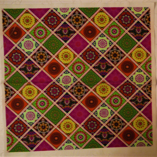 Bavlněná látka - panel 35 x 35 cm — foto 1