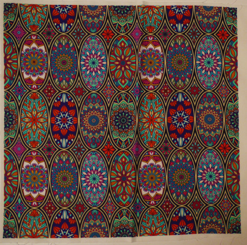 Bavlněná látka - panel 35 x 35 cm — foto 1