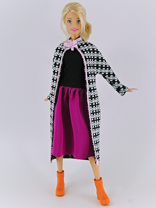 Barbie - Komplet s kabátem — foto 1