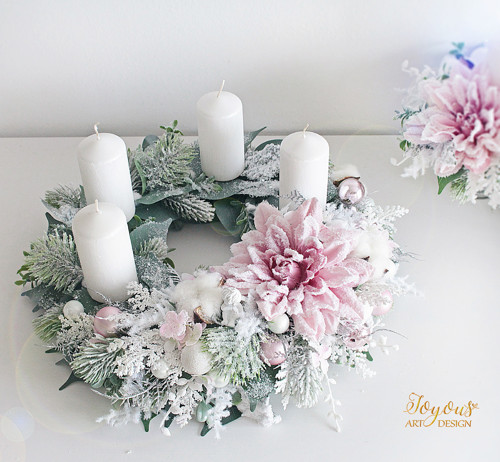 Luxusní adventní věnec — foto 1
