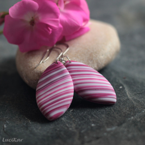 Žíhané elegantní růžové — foto 1