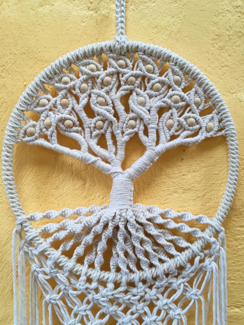 Macramé Strom života — foto 1