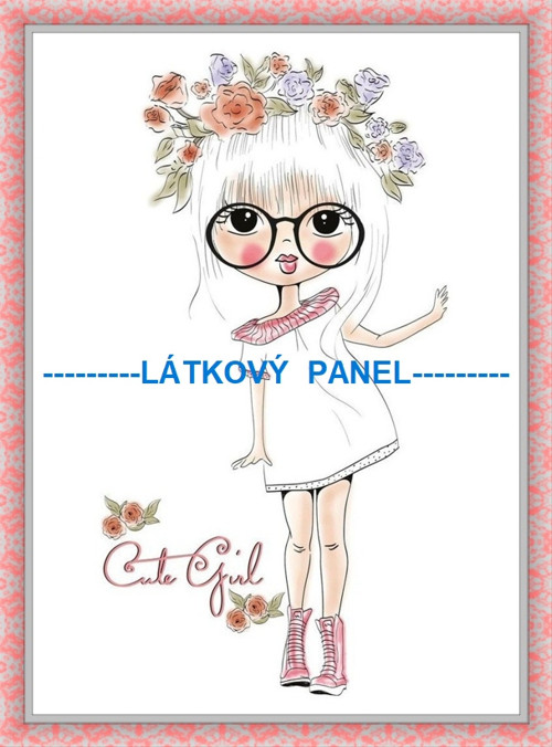Bavlněný panel 7 x 10cm