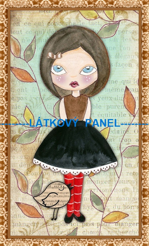 Bavlněný panel 6 x 10cm