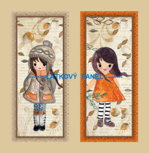 Bavlněný panel 10 x 10cm