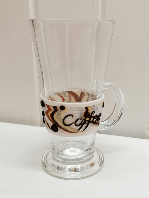 Latté sklenka