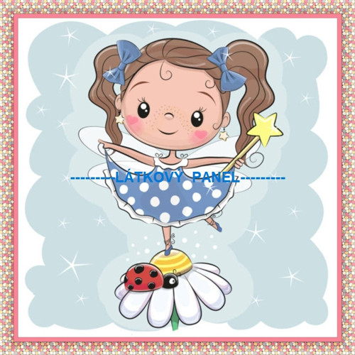 Bavlněný panel 10 x 10cm