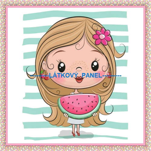 Bavlněný panel 10 x 10cm