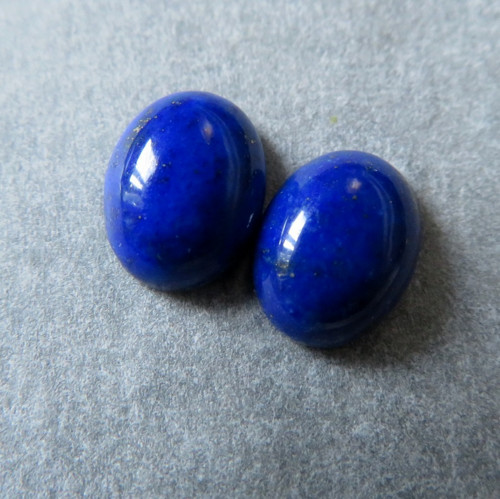 Lapis lazuli,pár 9x7mm, pár č.A1 — foto 1