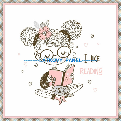 Bavlněný panel 10 x 10cm — foto 1