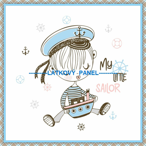 Bavlněný panel 10 x 10cm