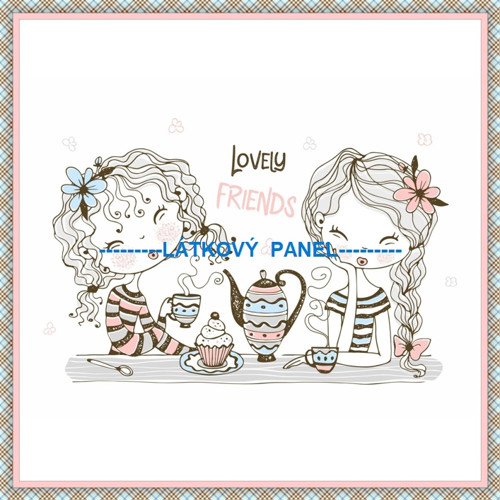 Bavlněný panel 10 x 10cm — foto 1