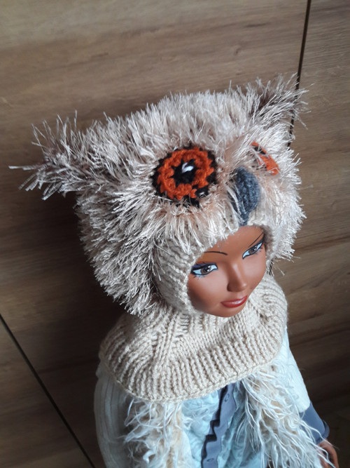 Dětská kukla SOVA EVELÍNKA — foto 1