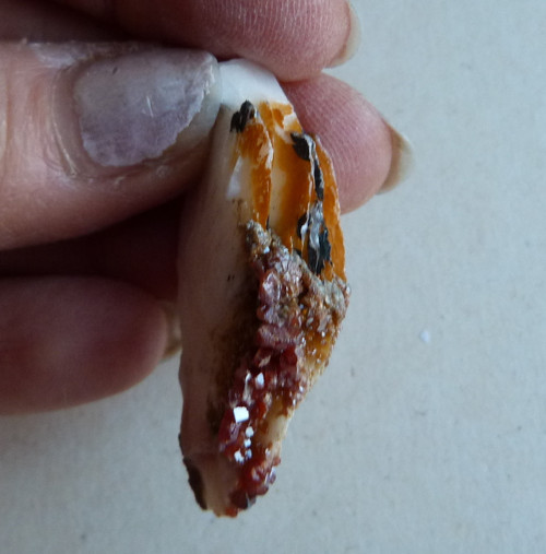 Vanadinit, baryt - 4,3 cm — foto 1