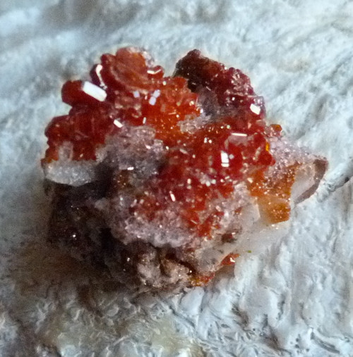 Vanadinit, baryt - 2,7 cm