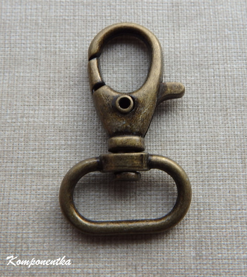 Kovová karabinka 18x32mm 1kus