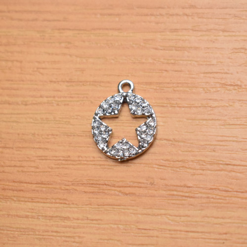 Hvězdička 13x15mm - starostříbro