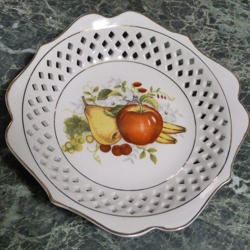 Porcelánový China talířek