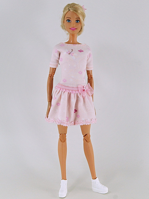 Barbie - šaty s vážkou — foto 1