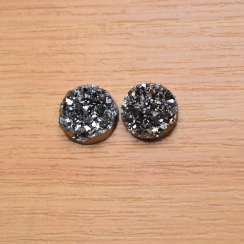 Akrylový kabošon - 12 mm - 2 kusy