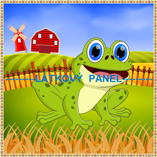Bavlněný panel 15 x 15cm
