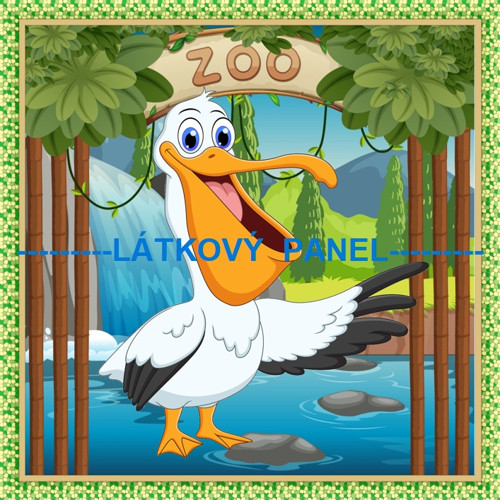 Bavlněný panel 15 x 15cm