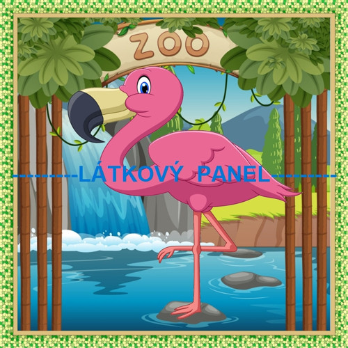 Bavlněný panel 15 x 15cm