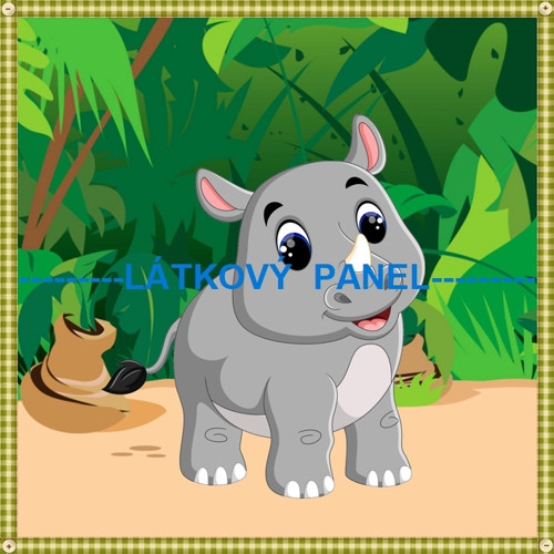 Bavlněný panel 15 x 15cm — foto 1