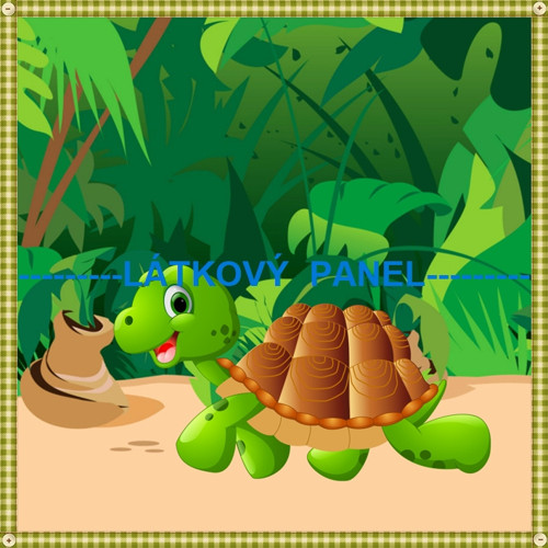 Bavlněný panel 15 x 15cm
