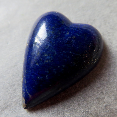 Lapis lazuli; přírodní, srdíčko č.1 — foto 1