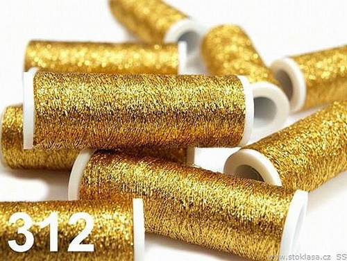 Vyšívací niť metalux — foto 1