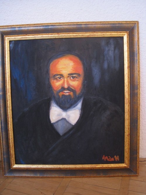Kolega Luciano, 47X50 olej, 2013