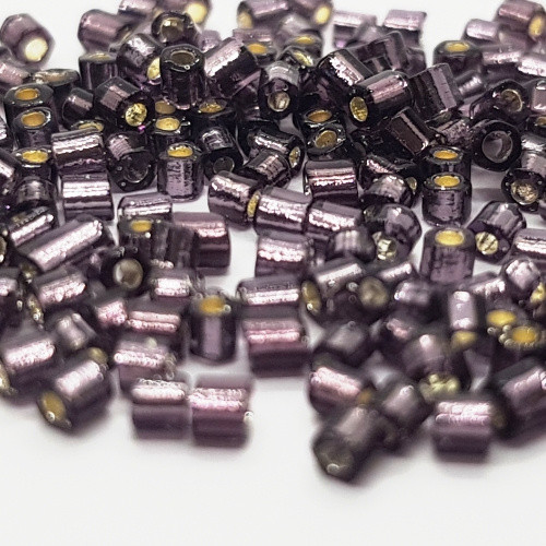 Rokajl, sekaný, fialová, 2mm, 50g