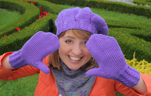 Lavender Love - palčáky