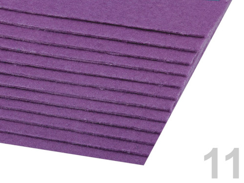 Plsť tl.1,5-2mm (20x30cm) - fialová sv.(1ks)
