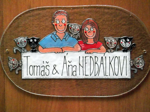 Jmenovka na dveře