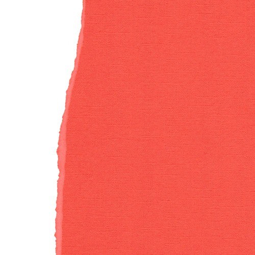Texturovaná čtvrtka - jasně oranžová (1 ks)