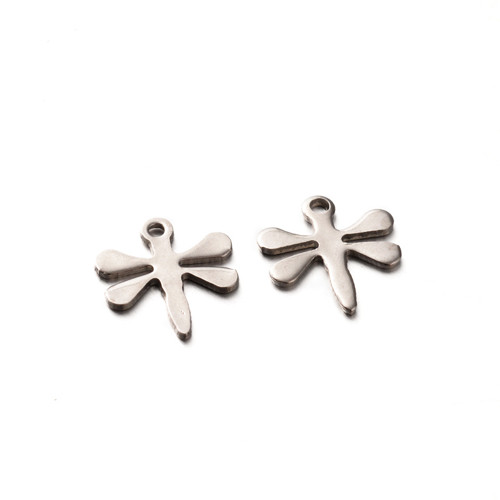 Přívěsek Vážka 12x11mm (4ks) - chirurgická ocel