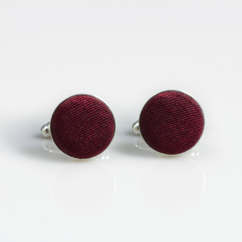 Manžetové knoflíčky "Bordó" — foto 1